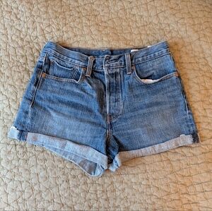 Levi’s White Oak Cone Denim Shorts
